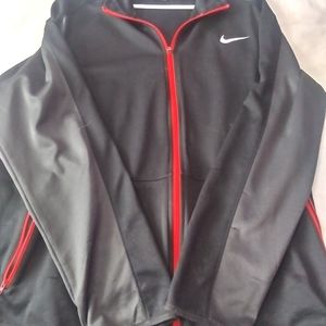 Nike full length jacket
